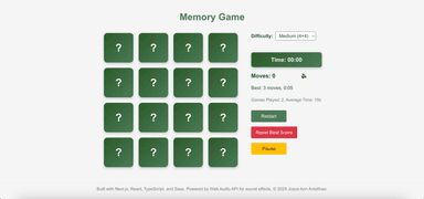 Memory Game